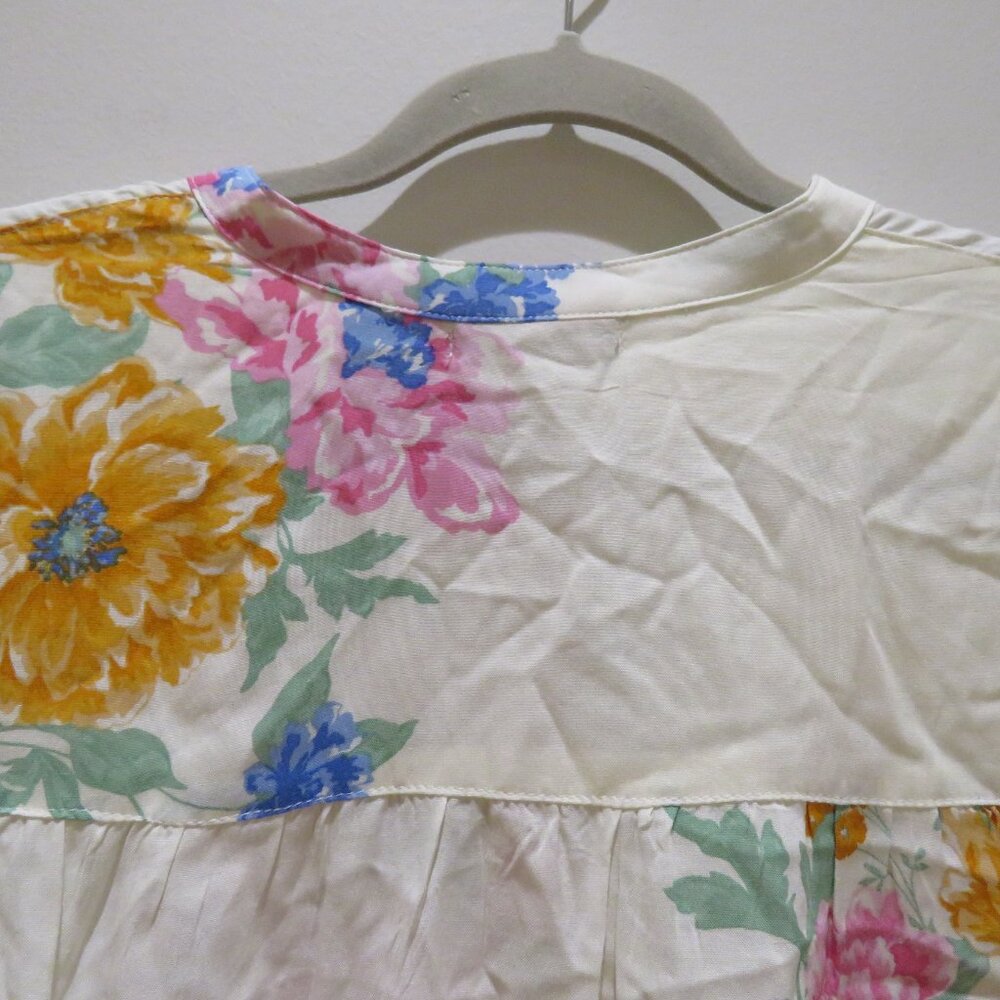 Z SUPPLY Clarisa Floral Shirt Top Medium Boho Spring Flowy Summer Vacation - Picture 12 of 15
